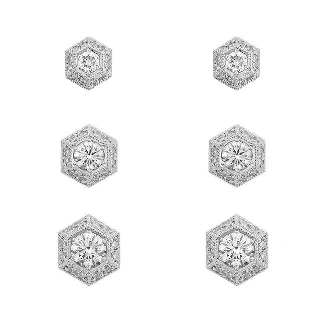 “six”<br>Diamond Earrings<br>ダイヤモンドピアス<br>（1451A）