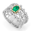 Emerald ring<br>エメラルドリング<br>（591H ）