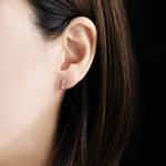 Pink Sapphire Earrings<br>ピンクサファイアピアス<br>（1509C）
