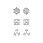 “geometry”<br> Diamond Earrings<br>ダイヤモンドピアス<br>（1407A）