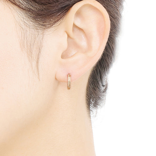 “reticella”<br>Earrings<br>ジガネピアス<br>（1425B）片耳