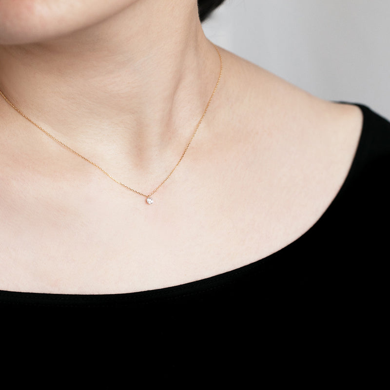 646K Diamond necklace – AbHeri オンラインショップ