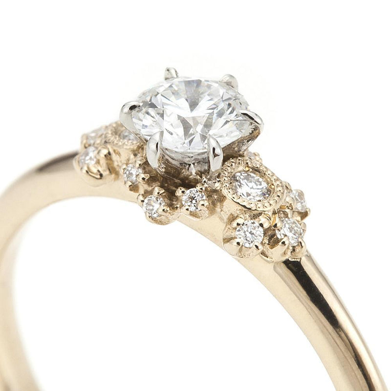 858ARO3 “MINORI” Grading diamond ring – AbHeri オンラインショップ