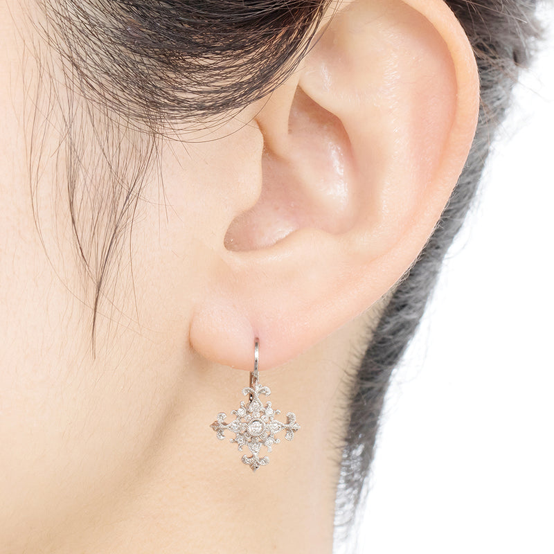 “Sunset Mirage”<br>Diamond Earrings<br>ダイヤモンドピアス<br>（1442A_HS）