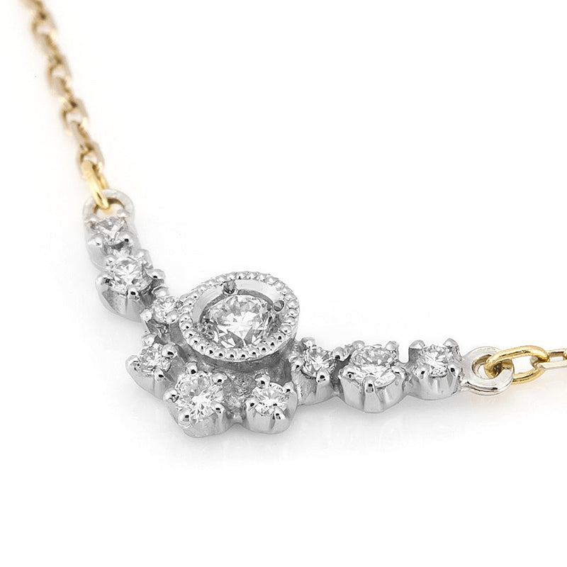 1015A “Clair de lune” Diamond necklace – AbHeri オンラインショップ