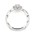 “snow crystal”<br>Graded Diamond Ring<br>ダイヤモンドリング<br>（851ARO2）