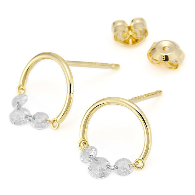 “dew”<br>Diamond Earrings<br>ダイヤモンドピアス<br>（1305A）