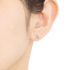 “geometry”<br>Diamond Earrings<br>ダイヤモンドピアス<br>（1409A）