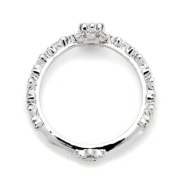 “snow crystal”<br>Graded Diamond Ring<br>ダイヤモンドリング<br>（853APR2）