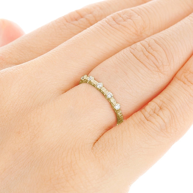 “starlight”<br>Diamond Ring, Small<br>ダイヤモンドリング S<br>（716B）