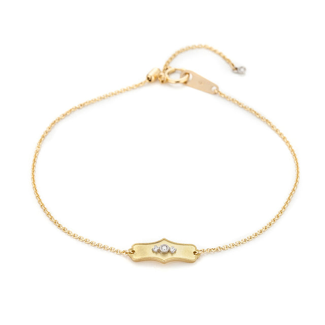 “priere”<br>Diamond bracelet<br>ダイヤモンドブレスレット<br>（1157A）