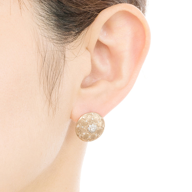 “OXYMORON”<br>Diamond Earrings<br>ダイヤモンドピアス<br>（1357A）