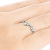 “reticella”<br>Half Eternity<br>Diamond Ring<br>ダイヤモンドリング<br>（1419A）