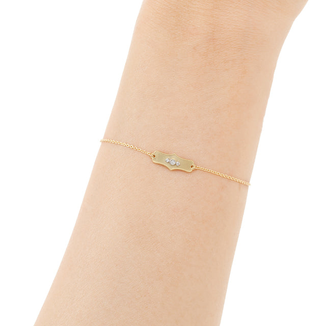 “priere”<br>Diamond Bracelet<br>ダイヤモンドブレスレット<br>（1157A）