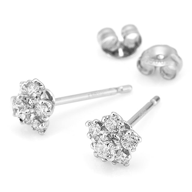 “Narcissus”<br>Diamond Earrings<br>ダイヤモンドピアス<br>（953D）