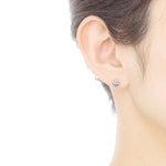 “geometry”<br> Diamond Earrings<br>ダイヤモンドピアス<br>（1407A）