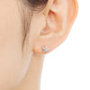 “Narcissus”<br>Diamond Earrings<br>ダイヤモンドピアス<br>（953D）