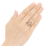 “fleurs”<br>Diamond Ring<br>ダイヤモンドリング<br>（1324A）