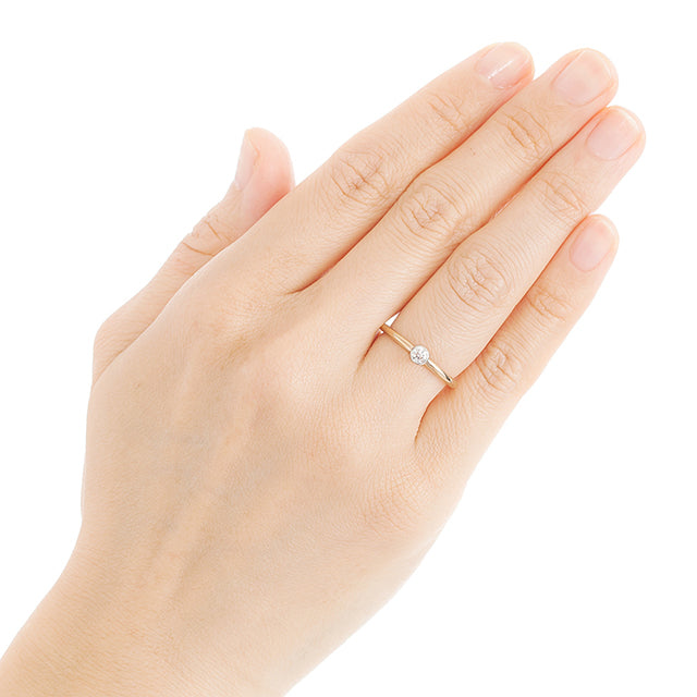 “Circle”<br>Diamond Ring<br>ダイヤモンドリング<br>（704A）