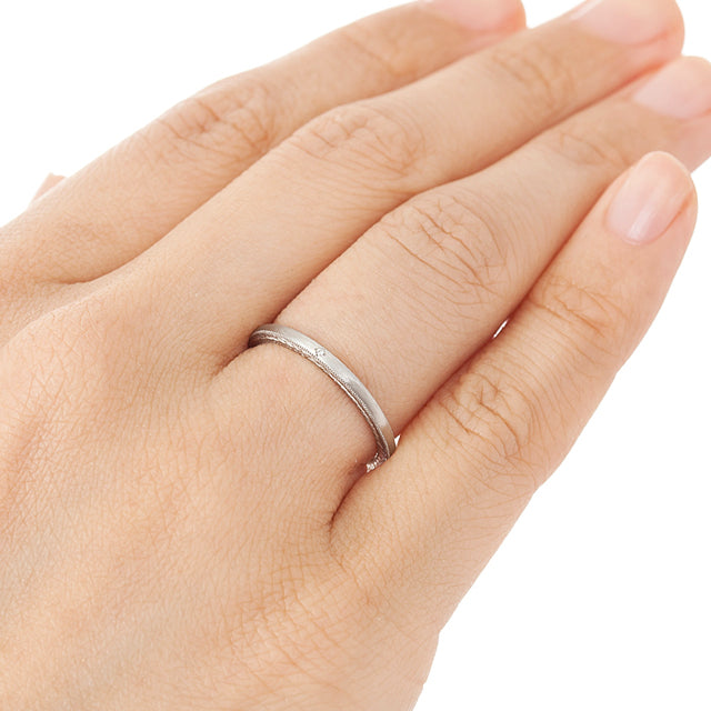 “minori”<br>Diamond Ring, Small<br>ダイヤモンドリング S<br>（731B）