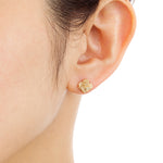 “Under the Rose”<br>Diamond Earrings<br>ダイヤモンドピアス<br>（1214A）