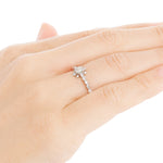 “snow crystal”<br>Graded Diamond Ring<br>ダイヤモンドリング<br>（853AOM2）