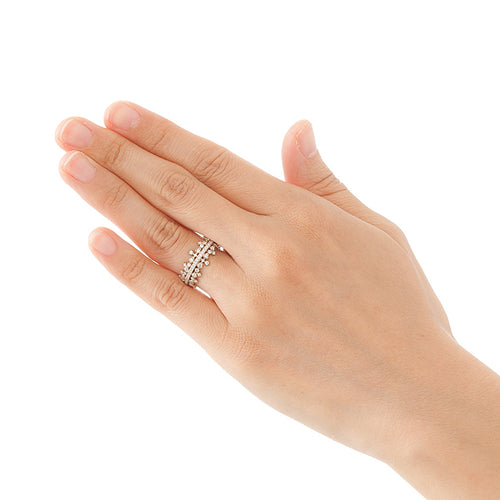 “reticella”<br>Half Eternity<br>Diamond Ring<br>ダイヤモンドリング<br>（1098A）