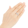 “SIRUSI”<br>Half Eternity<br>Diamond Ring<br>ダイヤモンドリング<br>（729D）