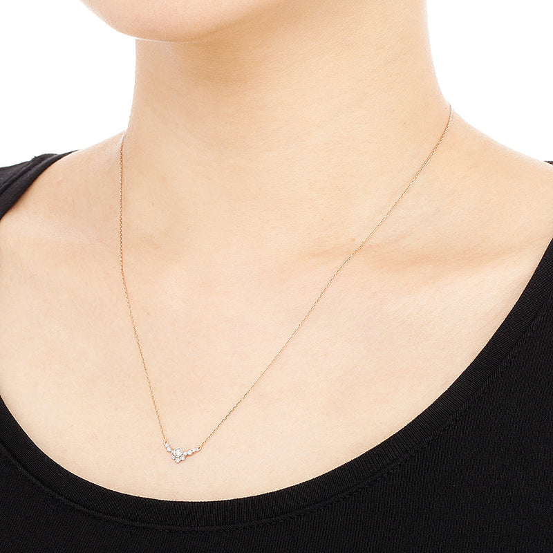 1015A “Clair de lune” Diamond necklace – AbHeri オンラインショップ