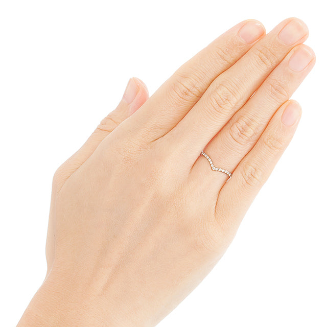 “vow”<br>Half Eternity<br>Diamond Ring<br>ダイヤモンドリング<br>（724C）