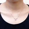 “Trois Feuilles”<br>Diamond Necklace<br>ダイヤモンドネックレス<br>（1045A）