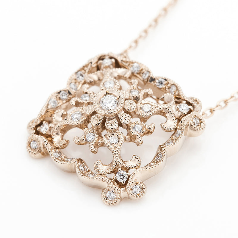 “DAMASK”<br>Diamond Necklace<br>ダイヤモンドネックレス<br>（1164A）