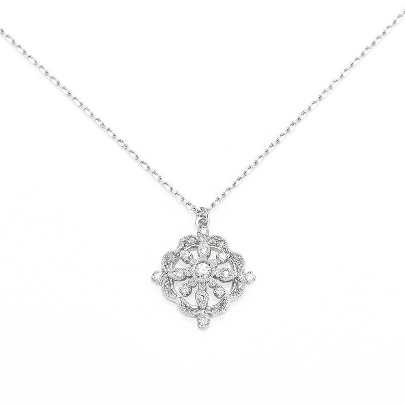 “DAMASK”<br>Diamond Necklace<br>ダイヤモンドネックレス<br>（1167A）