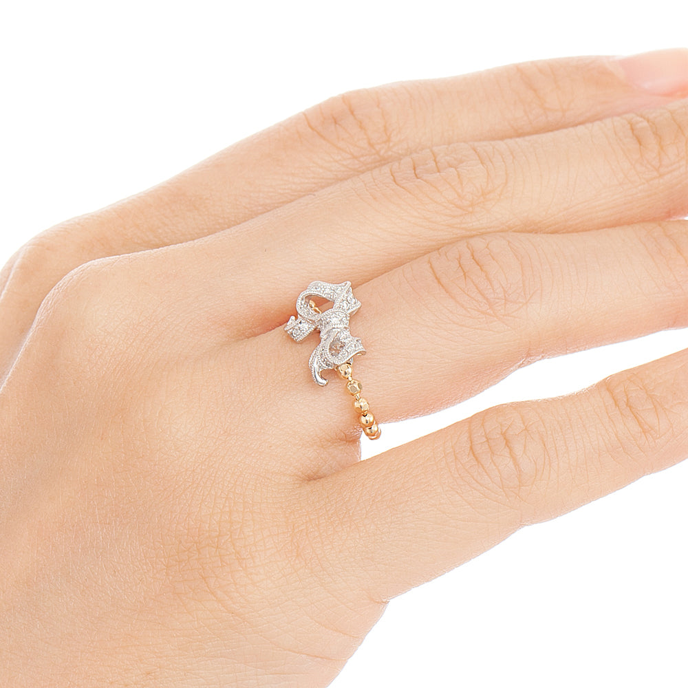 リング(指輪)きらきらきららさま専用 アベリ のダイヤモンドチェーン 