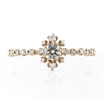 “snow crystal”<br>Diamond Ring<br>ダイヤモンドリング<br>（853D）