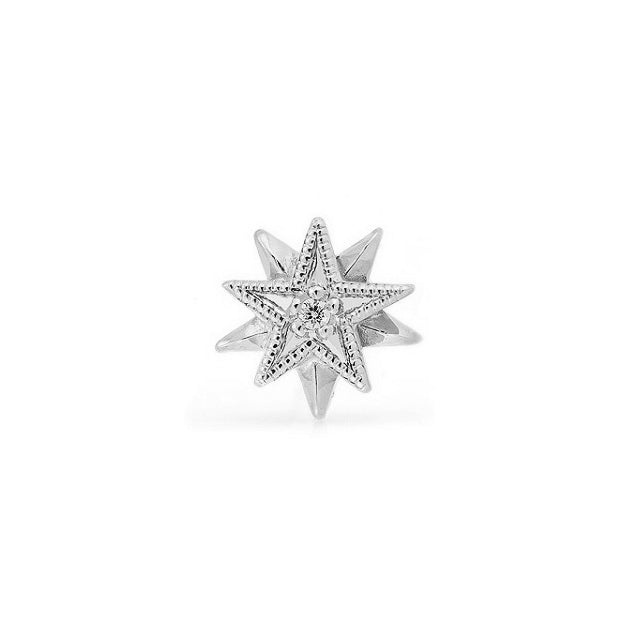 STELLINA 9KT&ダイヤモンドシングルピアス Ф シングルピアス(片耳用) – AbHeri オンラインストア