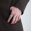 “Herringbone”<br>Ring, Large<br>リング L<br>（712E）