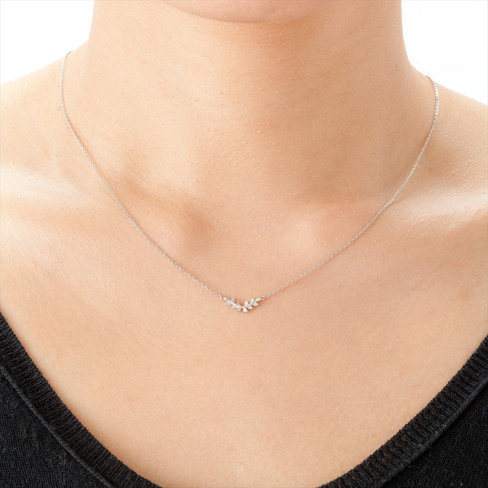 1086A “Olive” Diamond necklace – AbHeri オンラインショップ