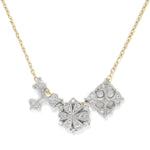 “geometry”<br> Diamond Necklace<br>ダイヤモンドネックレス<br>（1403A） abheri-jpstore