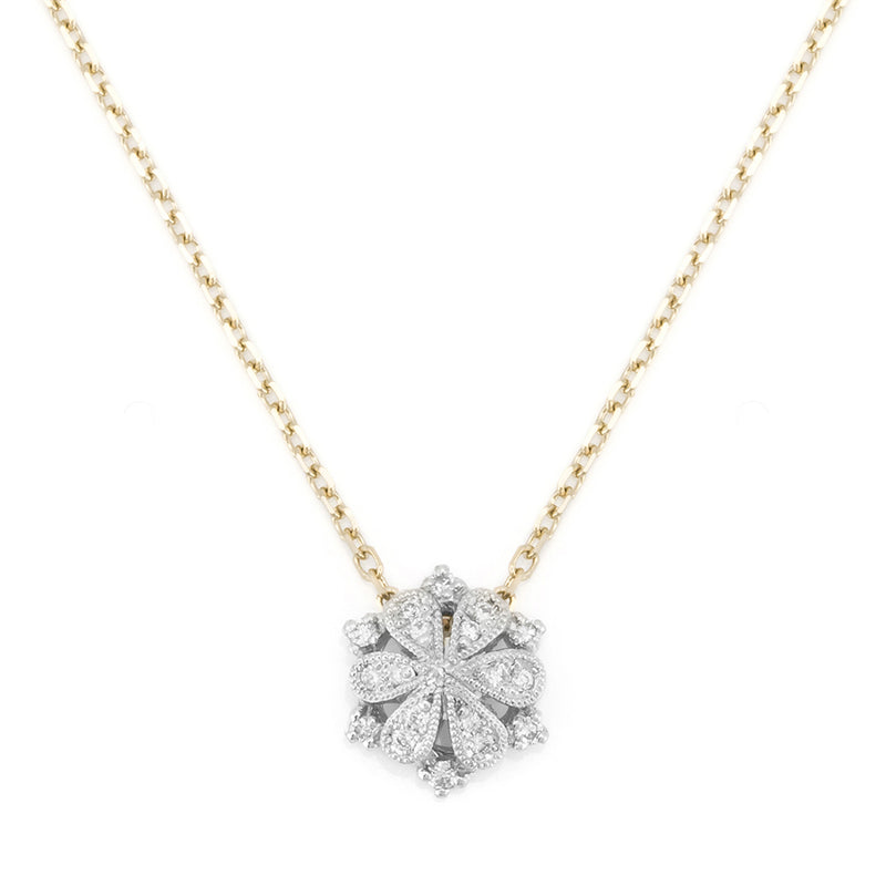 1404A “geometry” Diamond necklace – AbHeri オンラインショップ