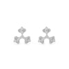 “geometry”<br>Diamond Earrings<br>ダイヤモンドピアス<br>（1409A） abheri-jpstore