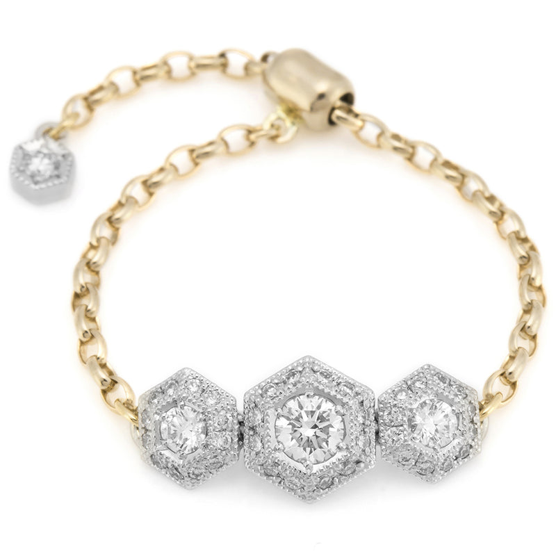 “six”<br>Diamond Chain-ring<br>ダイヤモンドチェーンリング<br>（1448A）