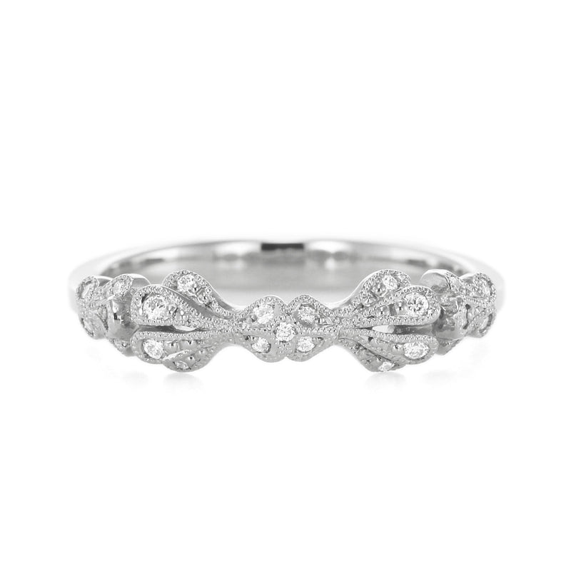 “Leaves”<br>Diamond Ring<br>ダイヤモンドリング<br>（1490A）