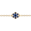 “fleurs”<br>Blue sapphire bracelet<br>ブルーサファイアブレスレット<br>（1334C）