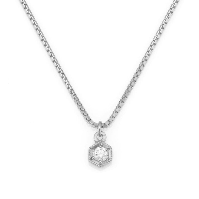 “six petit”<br>Diamond Necklace<br>ダイヤモンドネックレス<br>（1458A） abheri-jpstore
