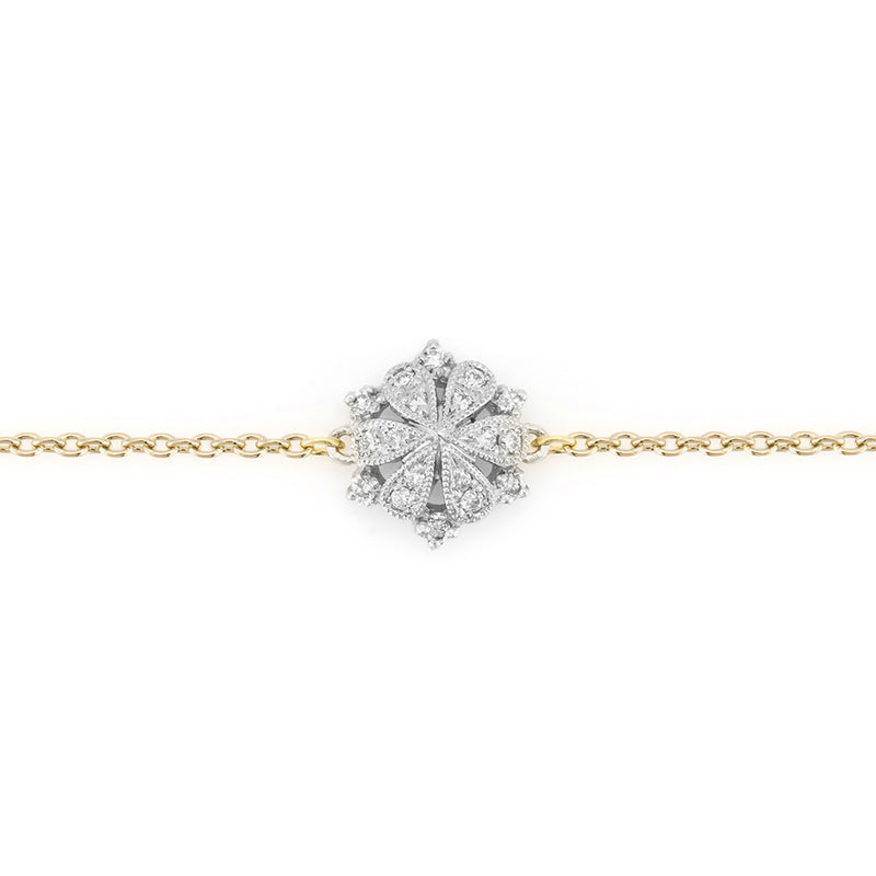 “geometry”<br> Diamond Bracelet<br>ダイヤモンドブレスレット<br>（1410A）