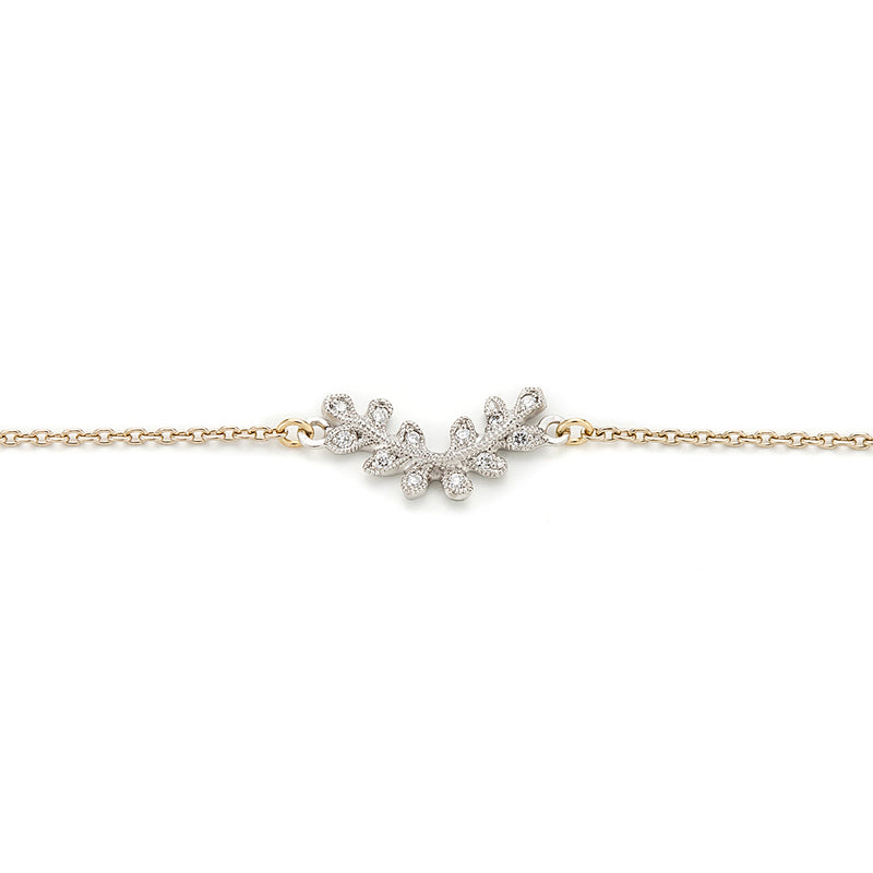 “Olive”<br>Diamond bracelet<br>ダイヤモンドブレスレット<br>（1155A）