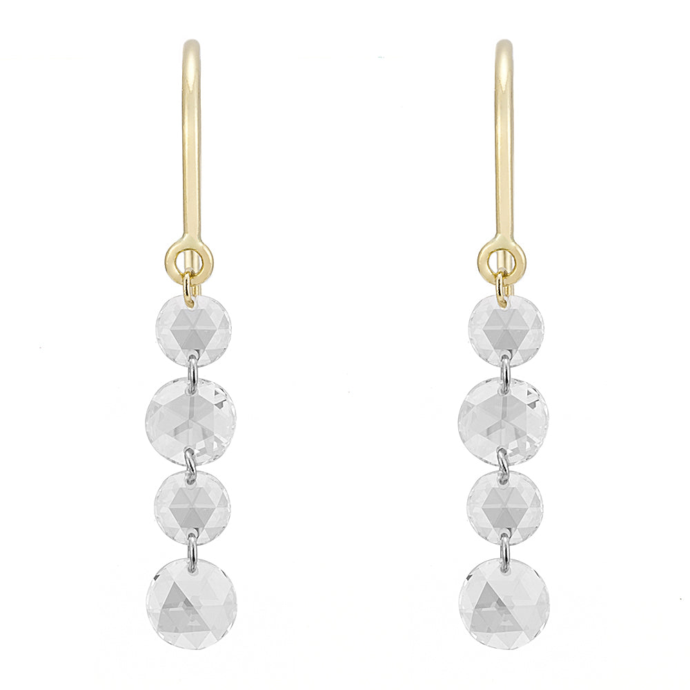 1306B “dew” Diamond pierced-earrings – AbHeri オンラインショップ