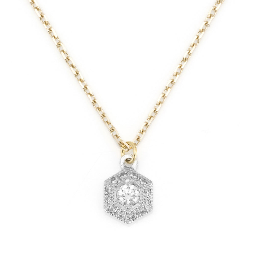 1449A “six” Diamond necklace – AbHeri オンラインショップ