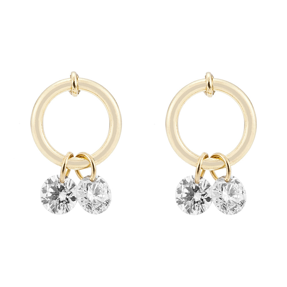 1148D Diamond pierced-earrings – AbHeri オンラインショップ